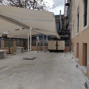 çift taraflı tente sistemi