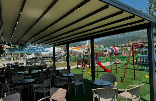 3×6 Otomatik Pergola Tente